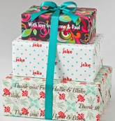 Personalized Ribbon Personalized Gift Wrap Personalized Gift Wrap